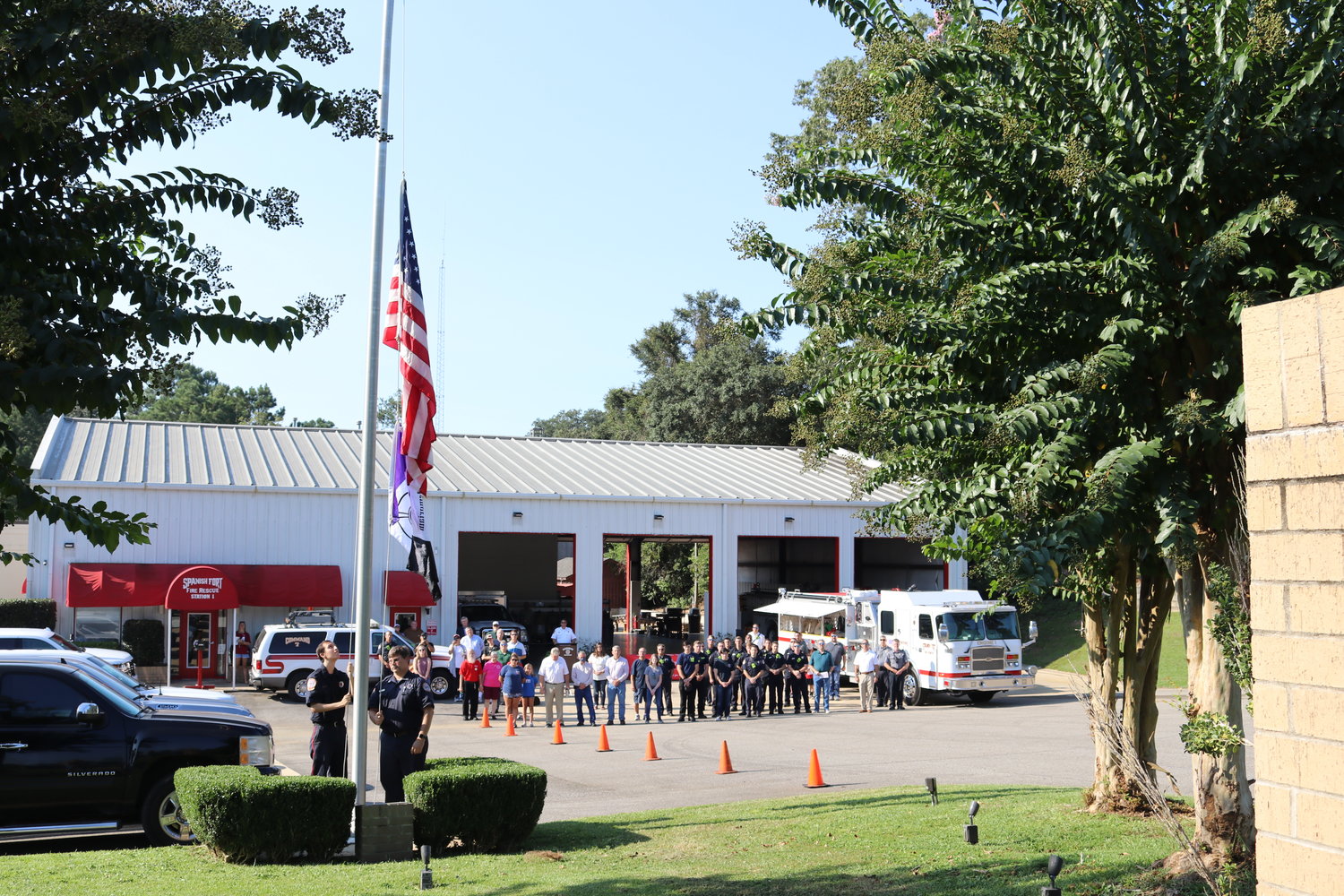 Gulf Coast Media Spanish Fort Dedicates Fire Truck In 9 11 Commemoration